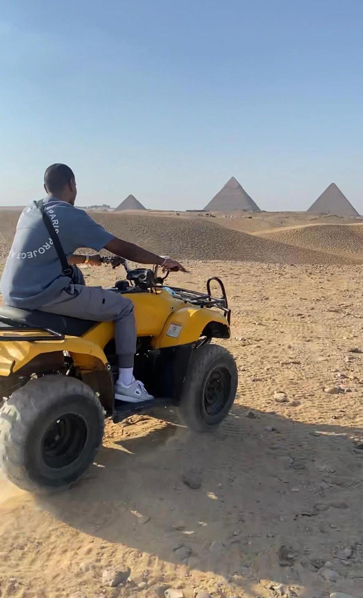 Thoth Pyramids Inn Kafrat al Jabal Bagian luar foto