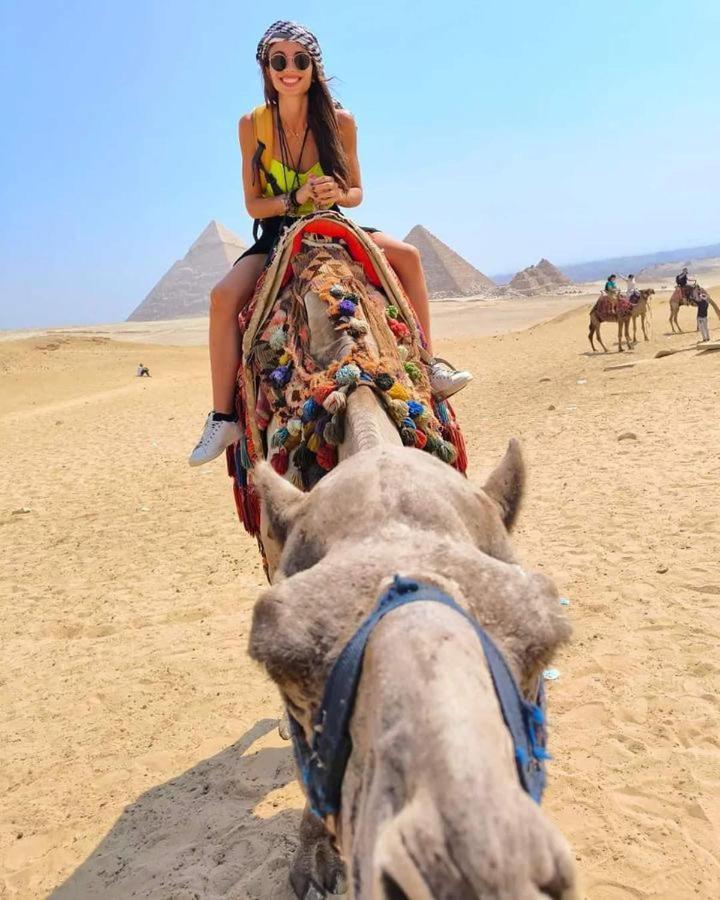 Thoth Pyramids Inn Kafrat al Jabal Bagian luar foto